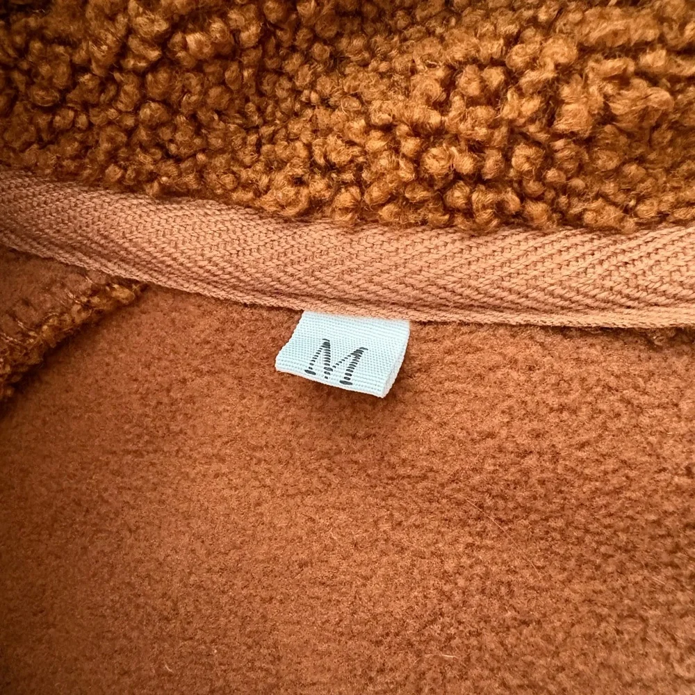 Warm Brown Teddy Jacket - Picture 4 of 8